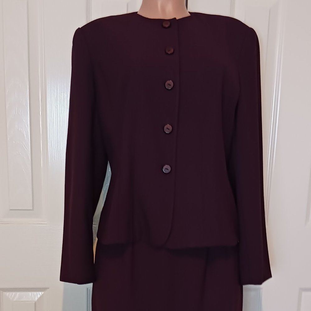 Kasper Skirt Suit Size 12